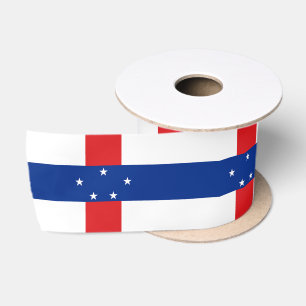 Flagge der Niederländischen Antillen Satinband