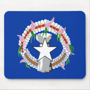 Flagge der Nördlichen Marianen Mousepad