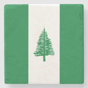 Flagge der Norfolk-Insel Steinuntersetzer