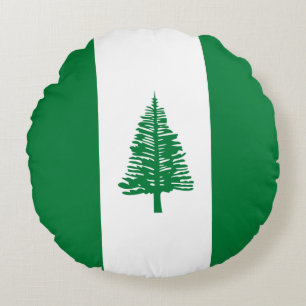 Flagge der Norfolk Rundes Kissen