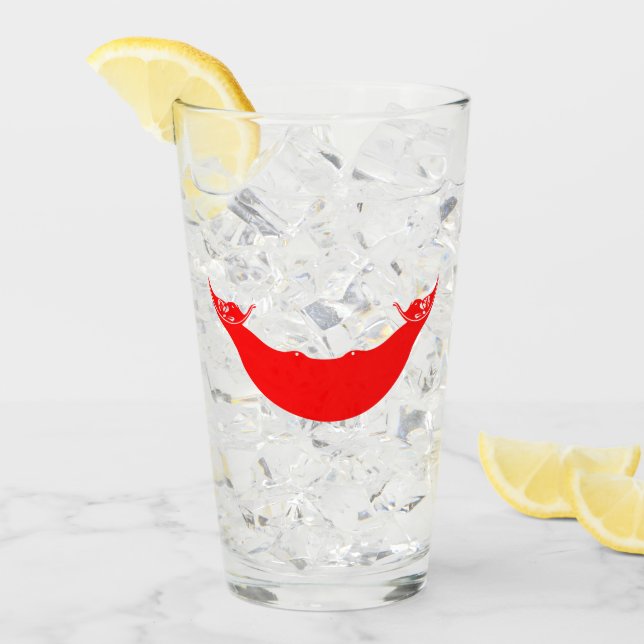 Flagge der Osterinsel (Rapa Nui) Glas (Vorderseite Ice)