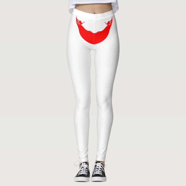 Flagge der Osterinsel (Rapa Nui) Leggings (Vorderseite)