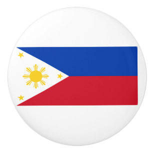 Flagge der Philippinen Keramikknauf