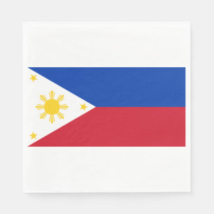 Flagge der Philippinen Serviette