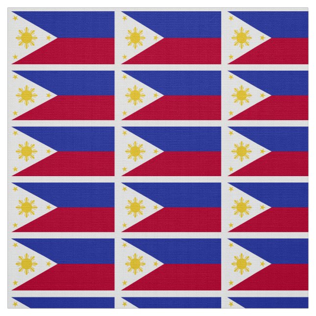 Flagge der Phillipinen Stoff (Muster)