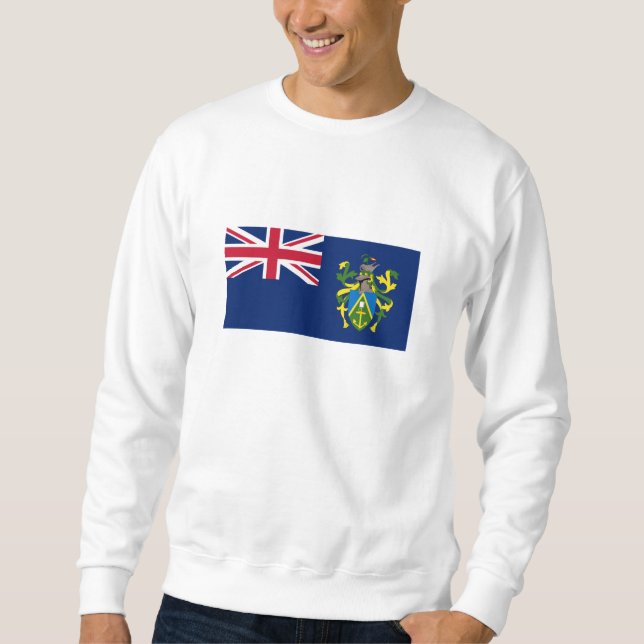 Flagge der Pitcairn-Inseln Sweatshirt (Vorderseite)