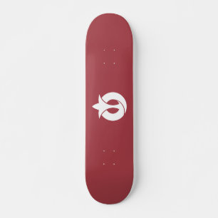 Flagge der Präfektur Aichi, Japan Skateboard