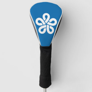 Flagge der Präfektur Fukuoka, Japan Golf Headcover