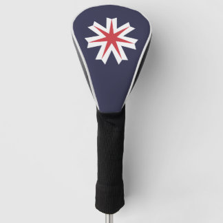 Flagge der Präfektur Hokkaido, Japan Golf Headcover