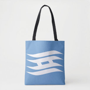 Flagge der Präfektur Hyogo, Japan Tasche