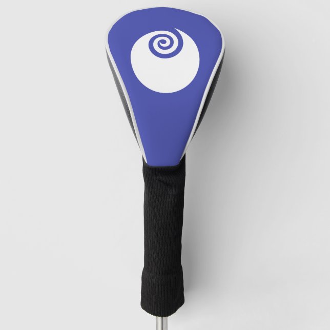 Flagge der Präfektur Ibaraki, Japan Golf Headcover (Vorderseite)