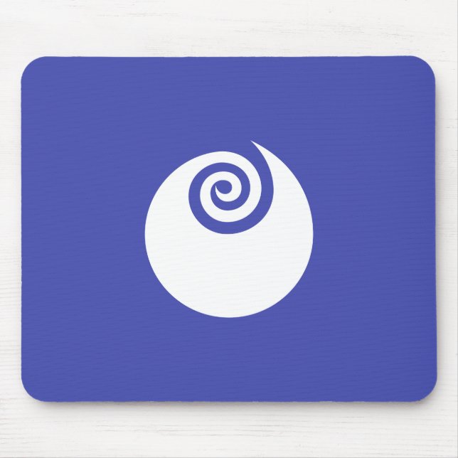 Flagge der Präfektur Ibaraki, Japan Mousepad (Vorne)