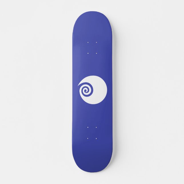 Flagge der Präfektur Ibaraki, Japan Skateboard (Vorne)