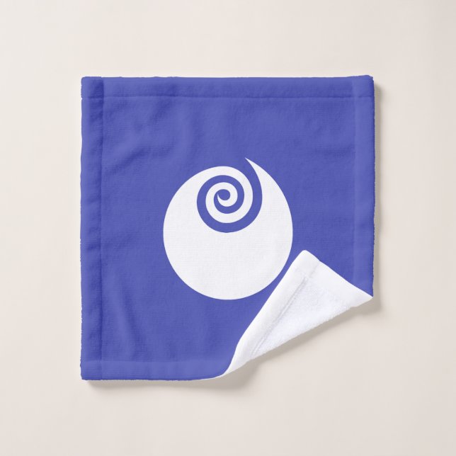 Flagge der Präfektur Ibaraki, Japan Waschlappen (Waschlappen)