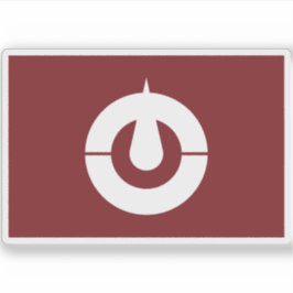 Flagge der Präfektur Kōchi, Japan Aufkleber