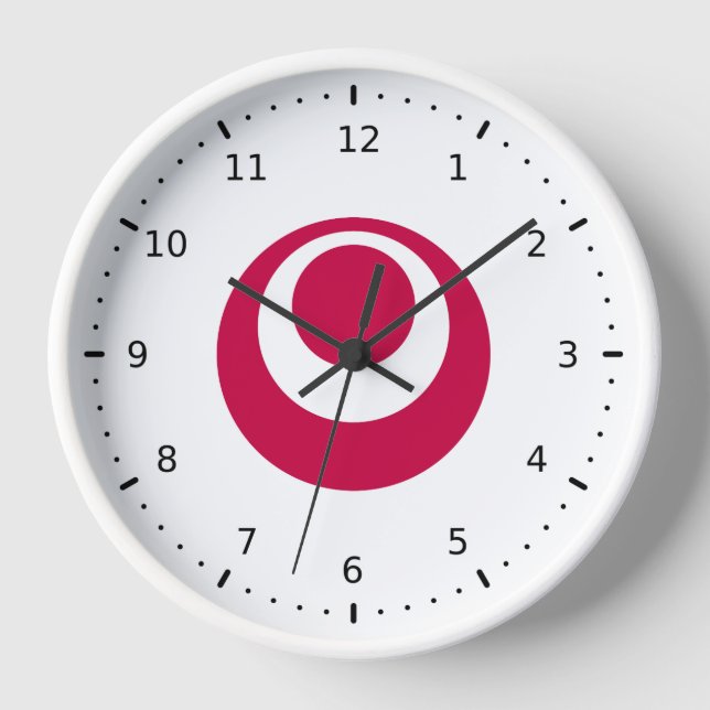 Flagge der Präfektur Okinawa, Japan Uhr (Vorderseite)