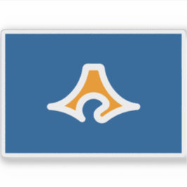 Flagge der Präfektur Shizuoka, Japan Aufkleber