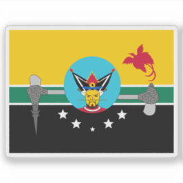 Flagge der Provinz Hela, Papua Neue Guinea Aufkleber