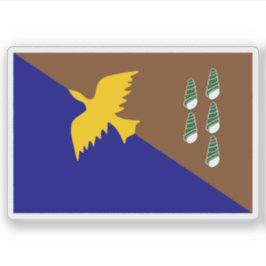 Flagge der Provinz Manus, Papua Neue Guinea Aufkleber