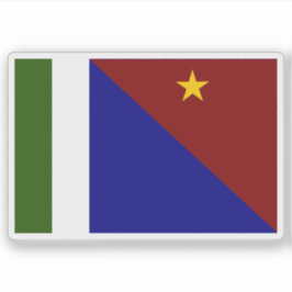 Flagge der Provinz Milne Bay, Papua Neue Guinea Aufkleber