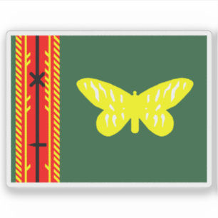 Flagge der Provinz Oro, Papua Neue Guinea Aufkleber