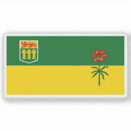 Flagge der Provinz Saskatchewan, Kanada Aufkleber