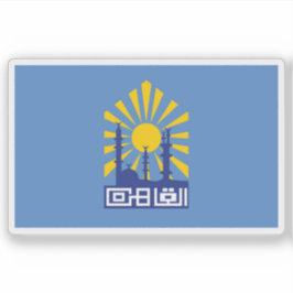 Flagge der Regierung von Kairo, Ägypten Aufkleber