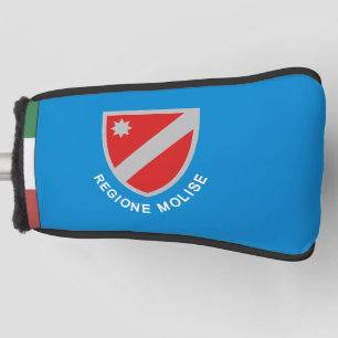 Flagge der Region Molise, Italien Golf Headcover