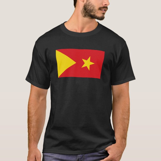 Flagge der Region Tigray T-Shirt (Vorderseite)