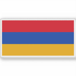 Flagge der Republik Armenien Aufkleber