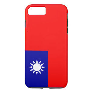 Flagge der Republik China Taiwan iPhone 8 Plus/7 Plus Hülle