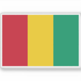 Flagge der Republik Guinea Aufkleber