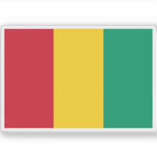 Flagge der Republik Guinea Aufkleber