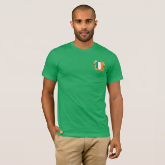 Flagge der Republik Irland Schild T-Shirt