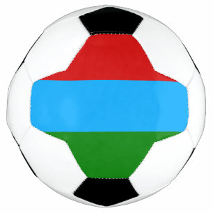 Flagge der Republik Karelien Fußball