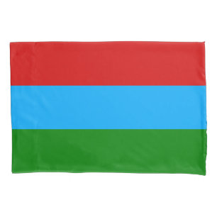 Flagge der Republik Karelien Kissenbezug