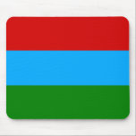Flagge der Republik Karelien Mousepad<br><div class="desc">Patriotische Flagge der Republik Karelien.</div>