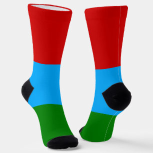 Flagge der Republik Karelien Socken