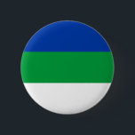 Flagge der Republik Komi Button<br><div class="desc">Patriotische Flagge der Republik Komi.</div>