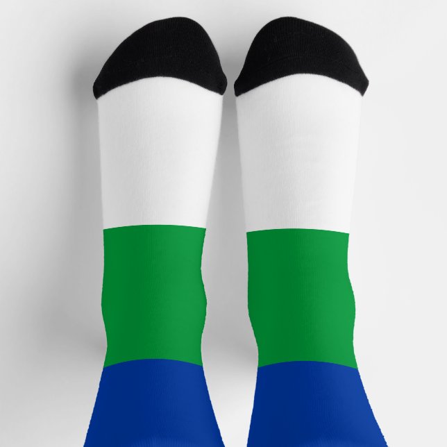 Flagge der Republik Komi Socken (Oben)