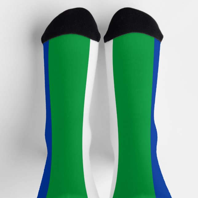 Flagge der Republik Komi Socken (Oben)