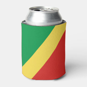 Flagge der Republik Kongo Dosenkühler