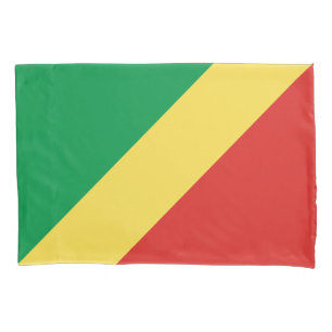 Flagge der Republik Kongo Kissenbezug
