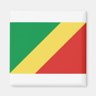 Flagge der Republik Kongo Magnet