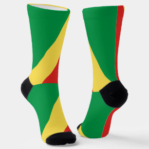 Flagge der Republik Kongo Socken