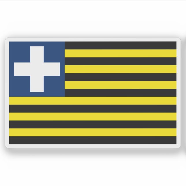 Flagge der Republik Maryland, Liberia (1854-1857) Aufkleber (Vorderseite)