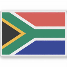 Flagge der Republik Südafrika Aufkleber