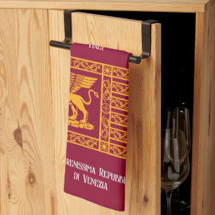 Flagge der Republik Venedig Geschirrtuch