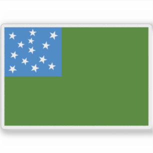 Flagge der Republik Vermont Aufkleber