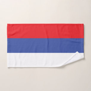 Flagge der Republika Srpska Badhandtuch Set